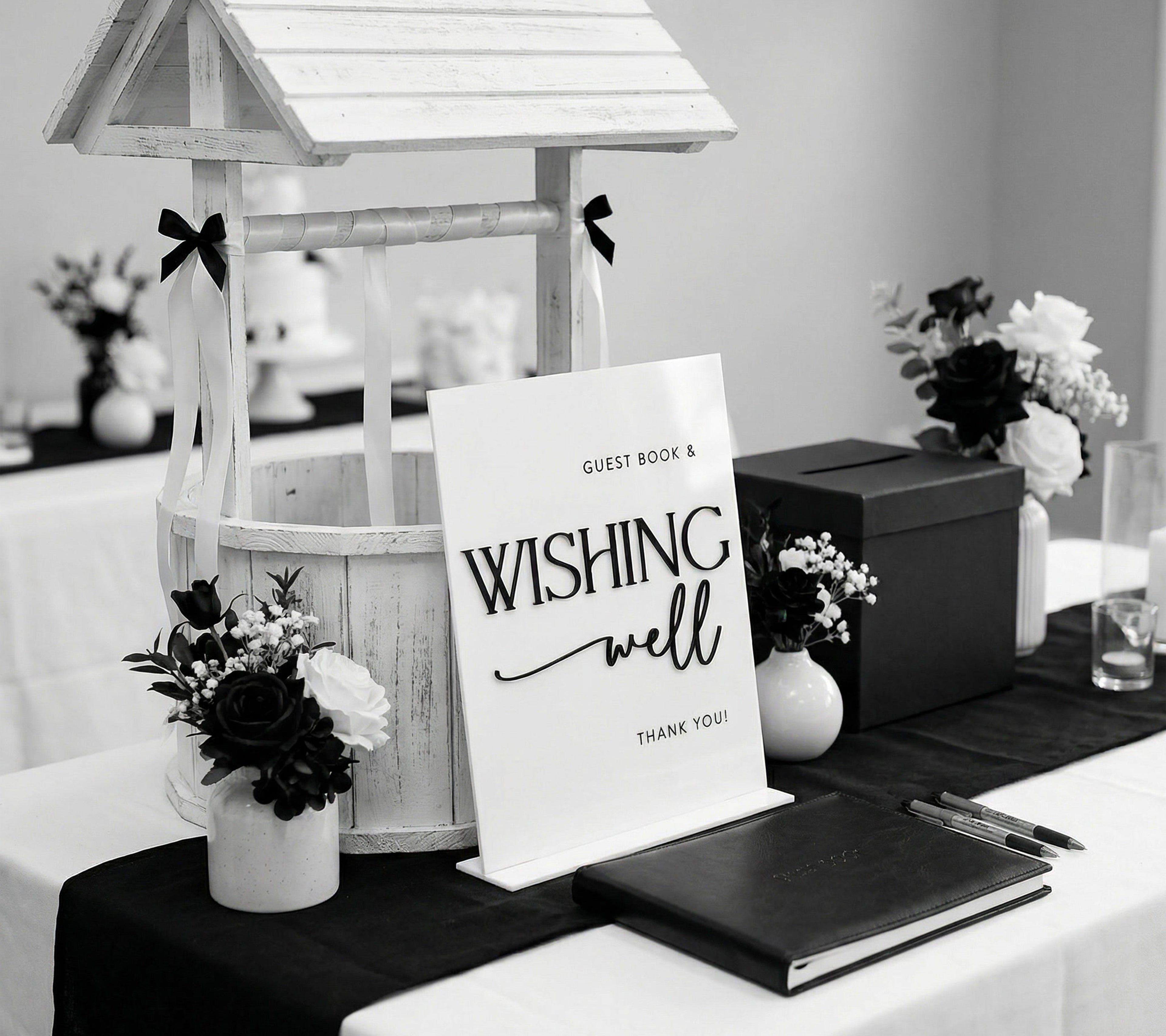 Wishing Well Signage