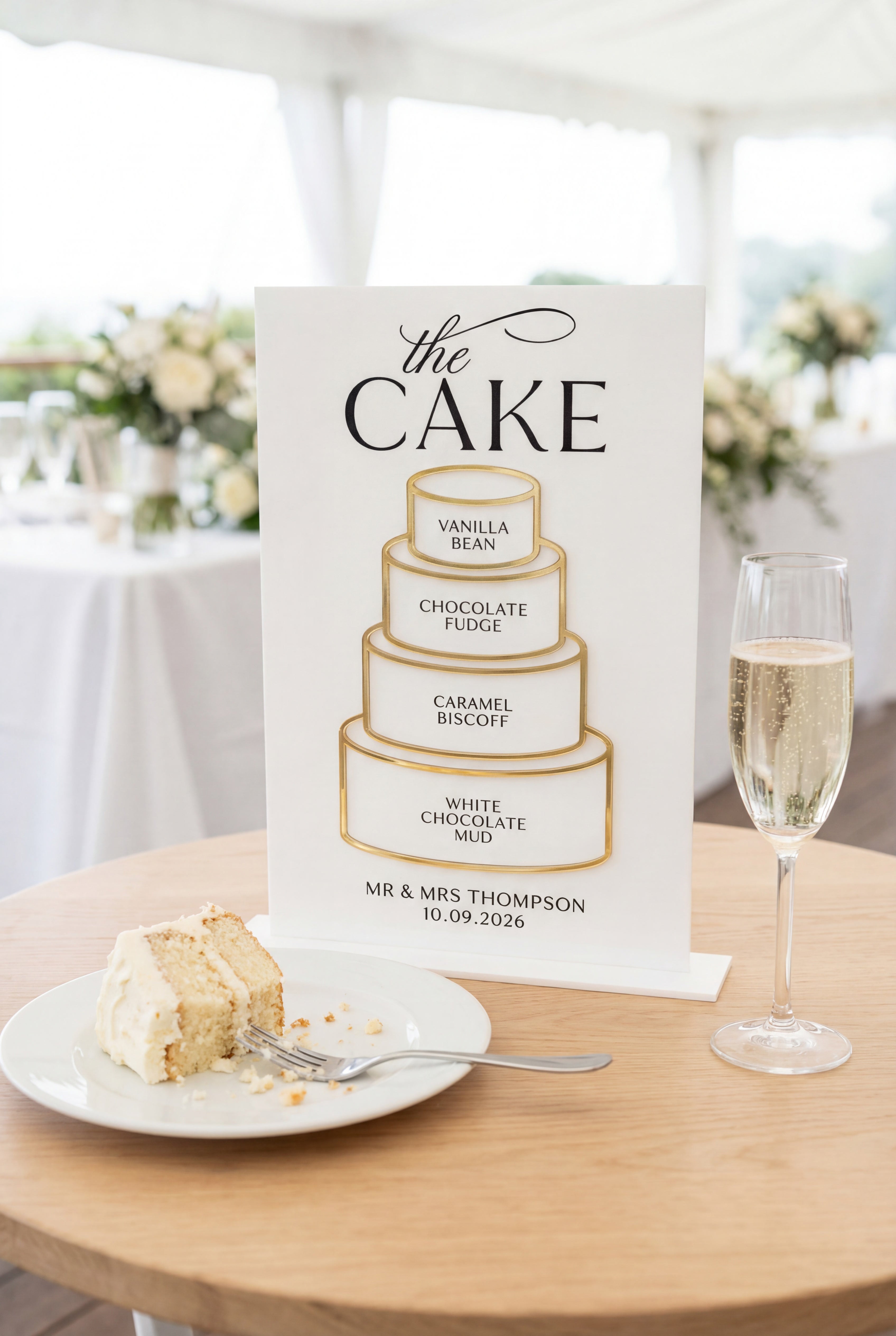Cake & Dessert Signage