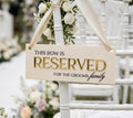 'Reserved' Seating Sign - Heirloom + Gold