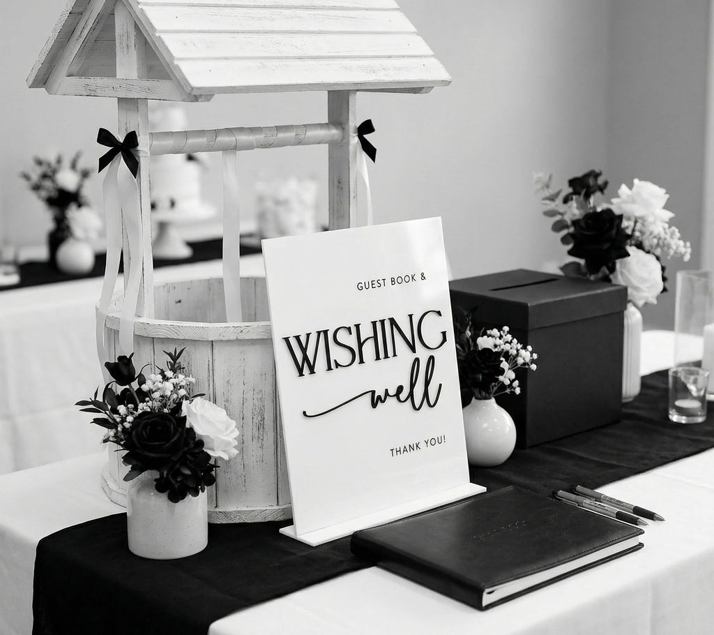 Wishing Well & Guest Book Sign