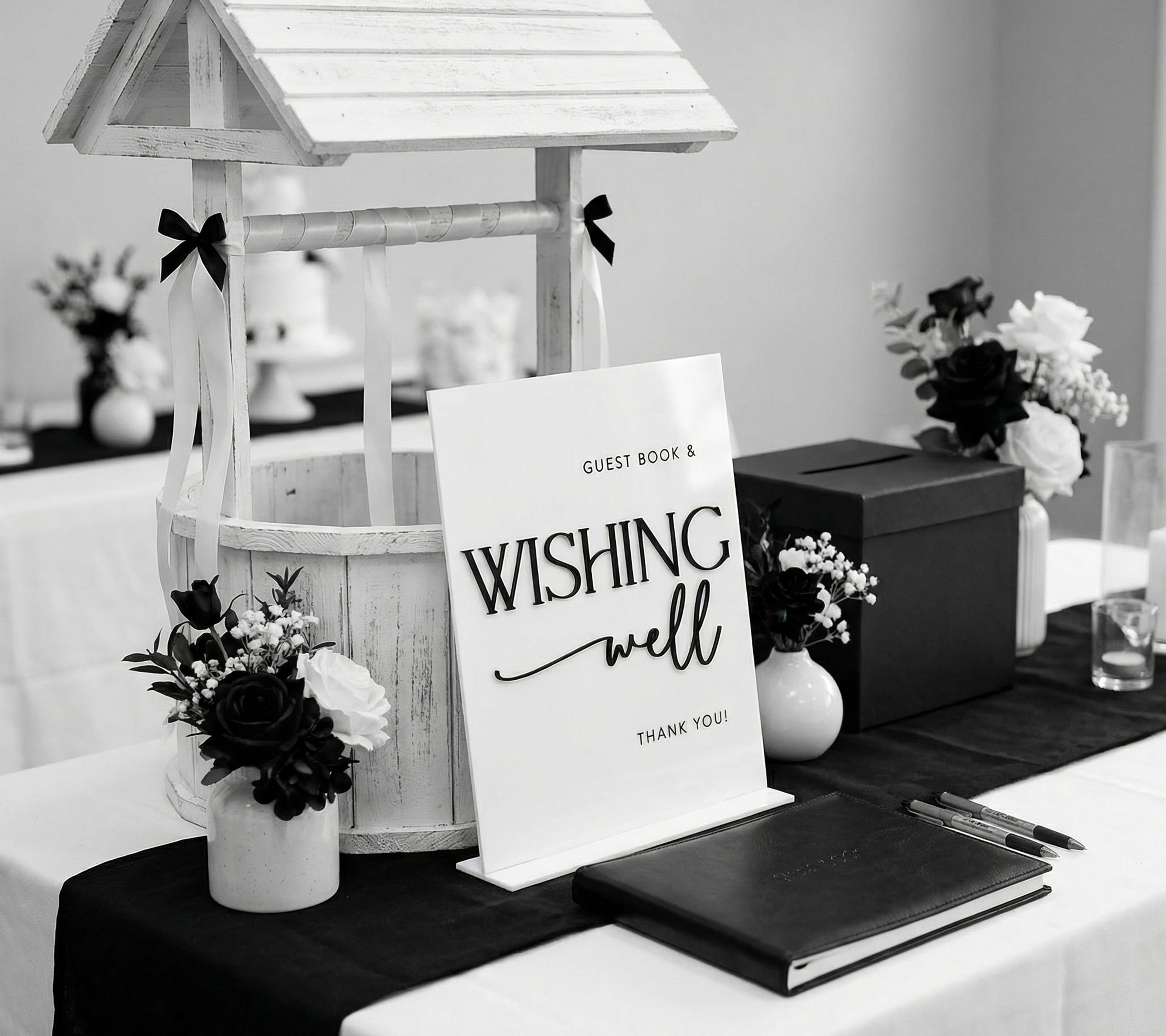 Wishing Well & Guest Book Sign