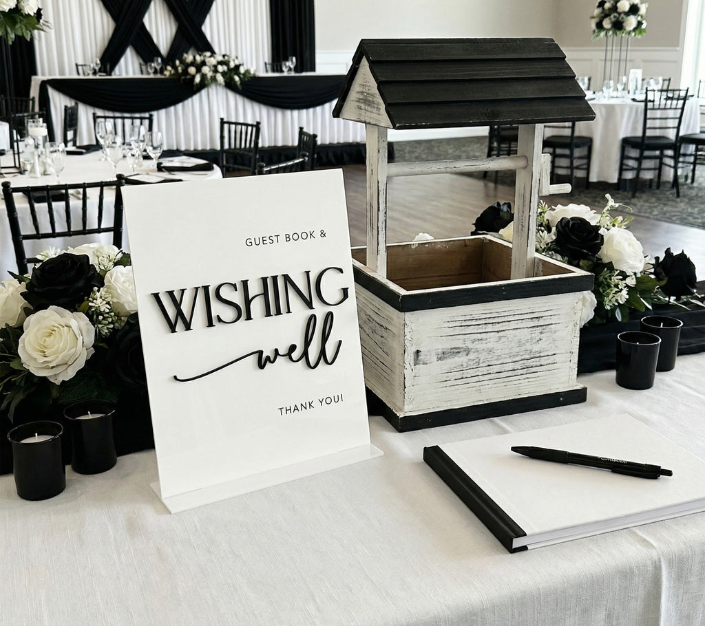 Wishing Well & Guest Book Sign