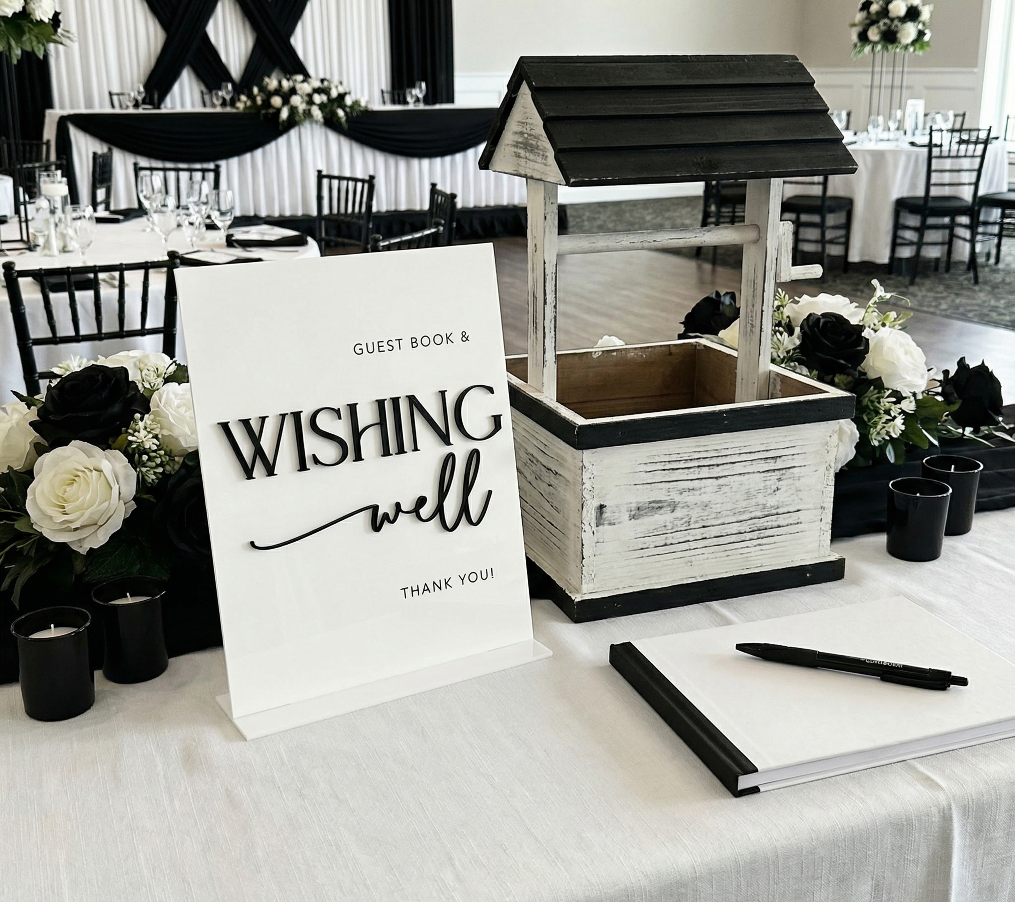 Wishing Well & Guest Book Sign
