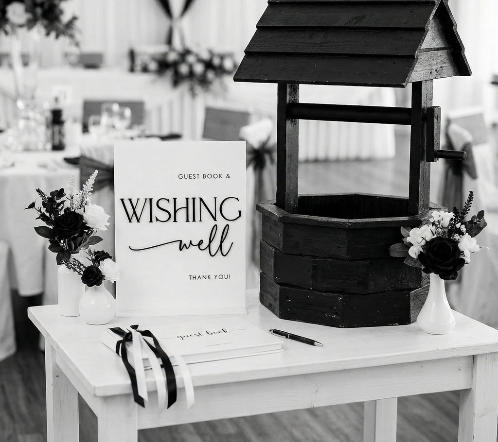 Wishing Well & Guest Book Sign