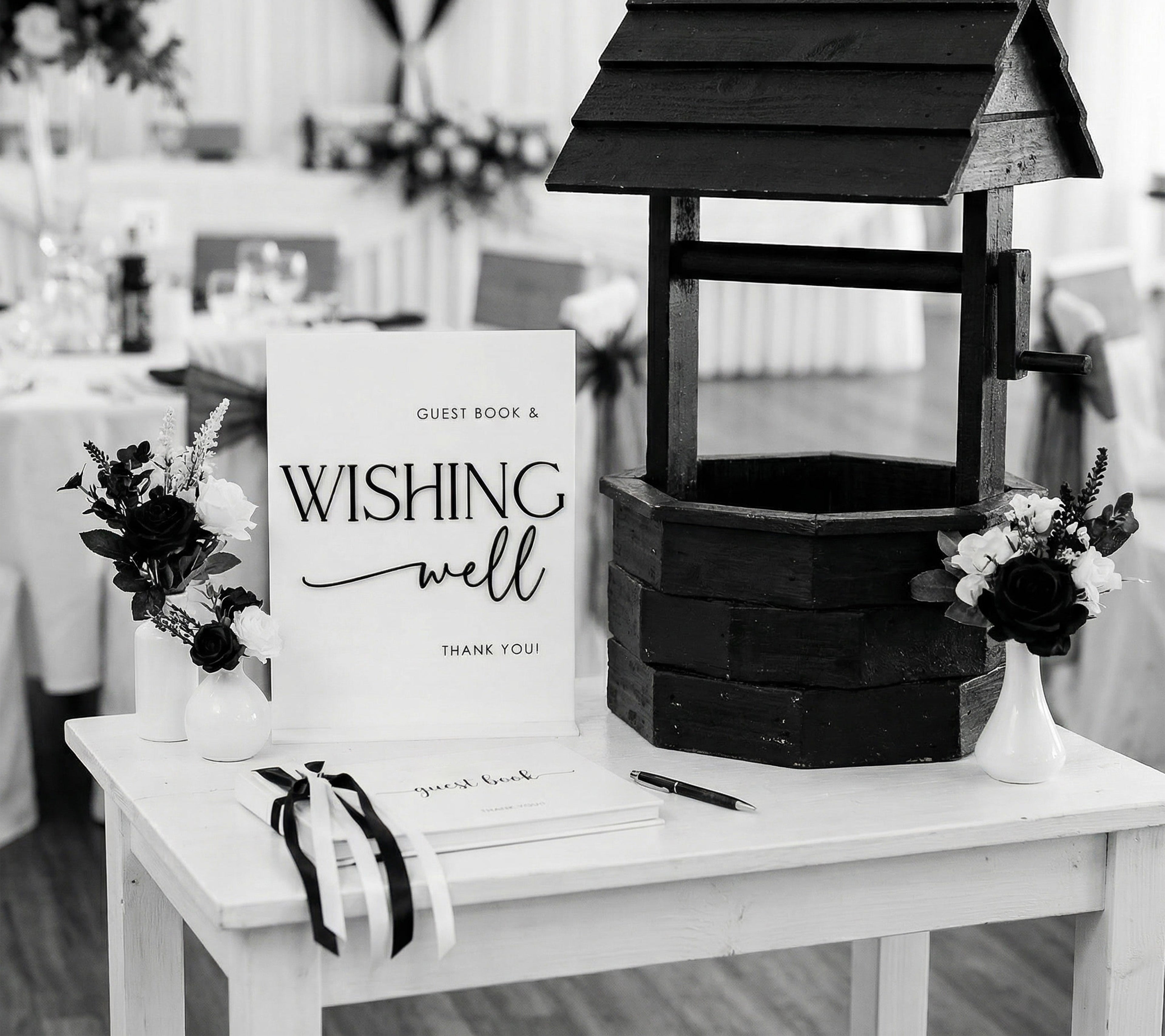 Wishing Well & Guest Book Sign