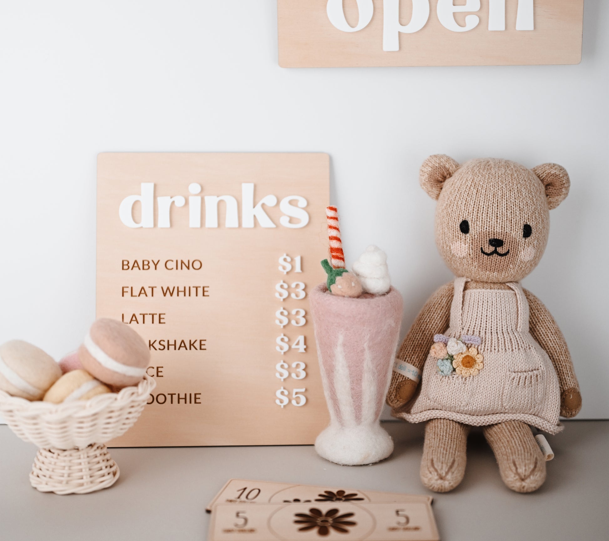 Personalised Café Menu