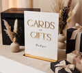 Gold Mirror Cards & Gifts Sign