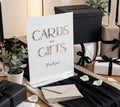 Silver Mirror Cards & Gifts Sign