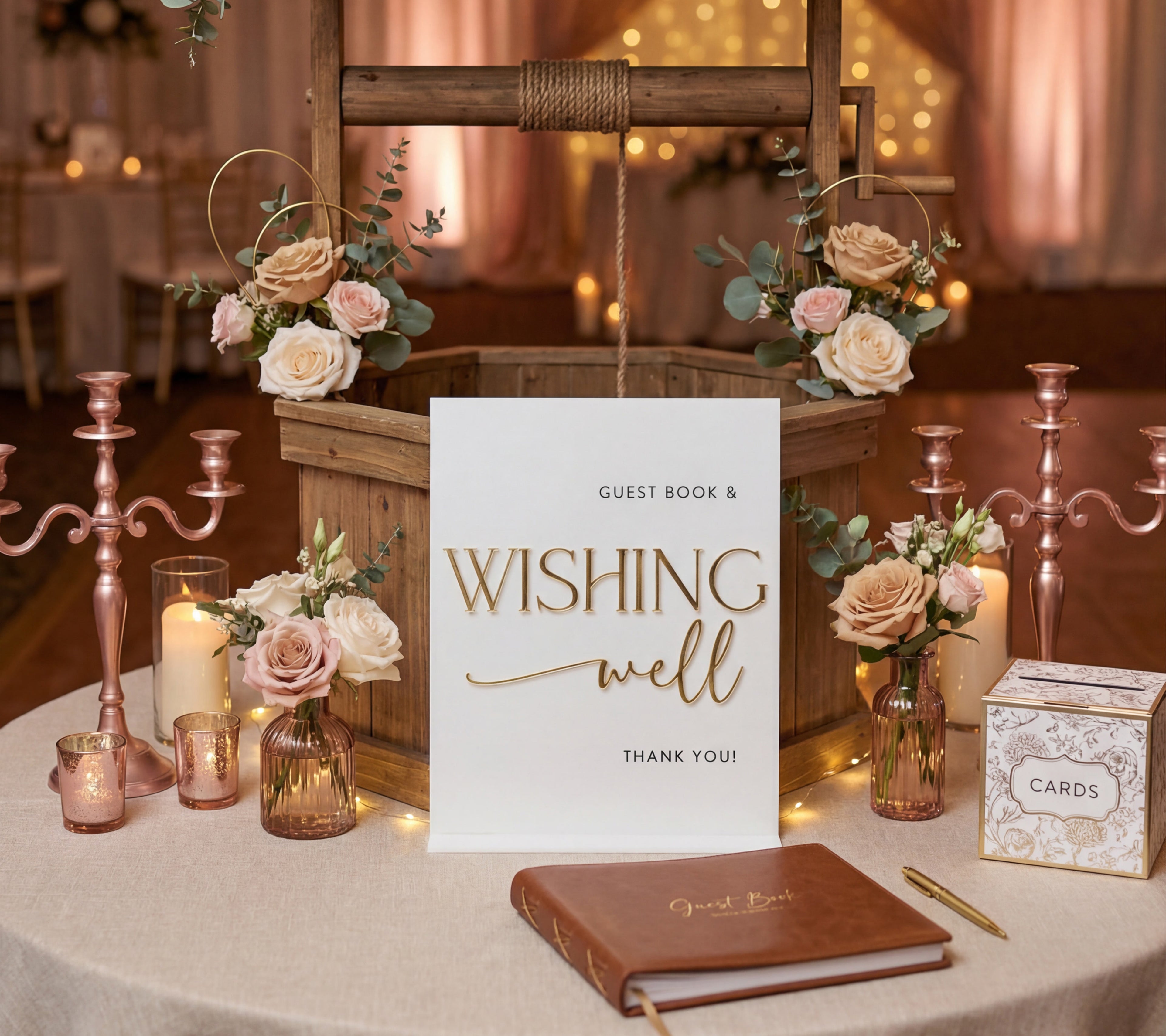 Wishing Well & Guest Book Sign