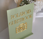 Polaroid Guestbook Sign