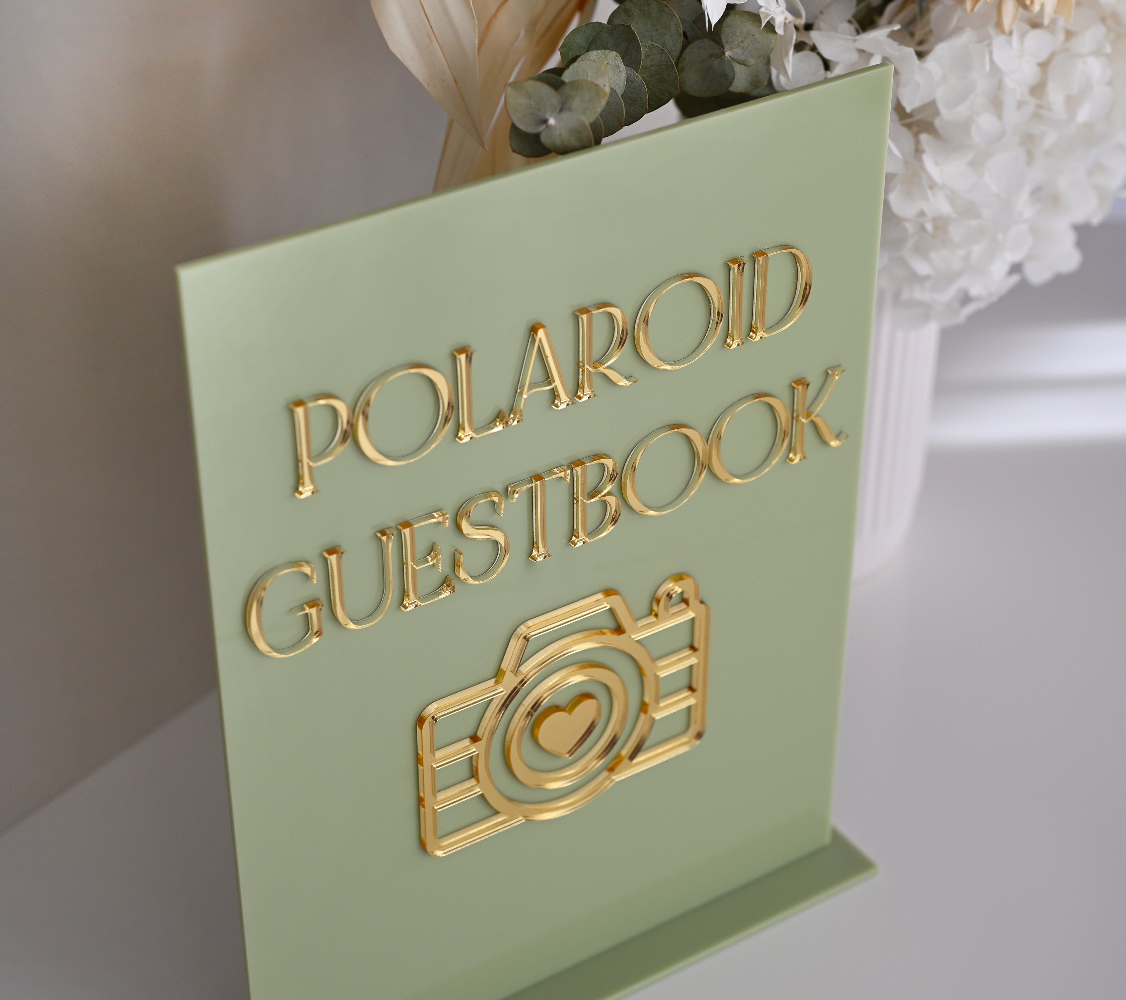 Polaroid Guestbook Sign